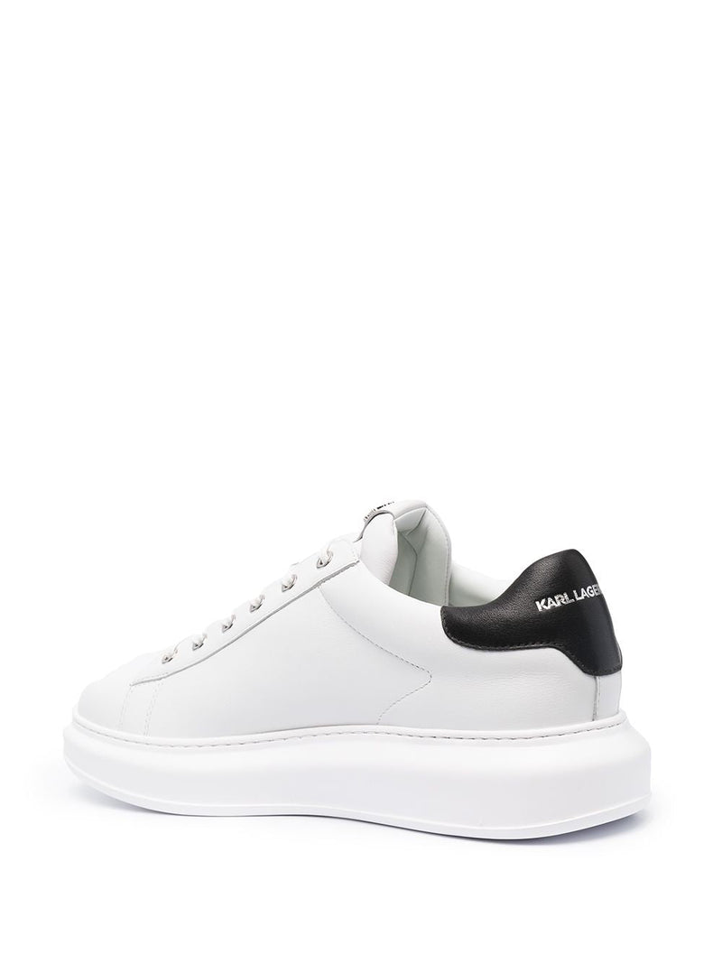 KARL LAGERFELD KAPRI LOGO-PRINT LOW-TOP SNEAKERS