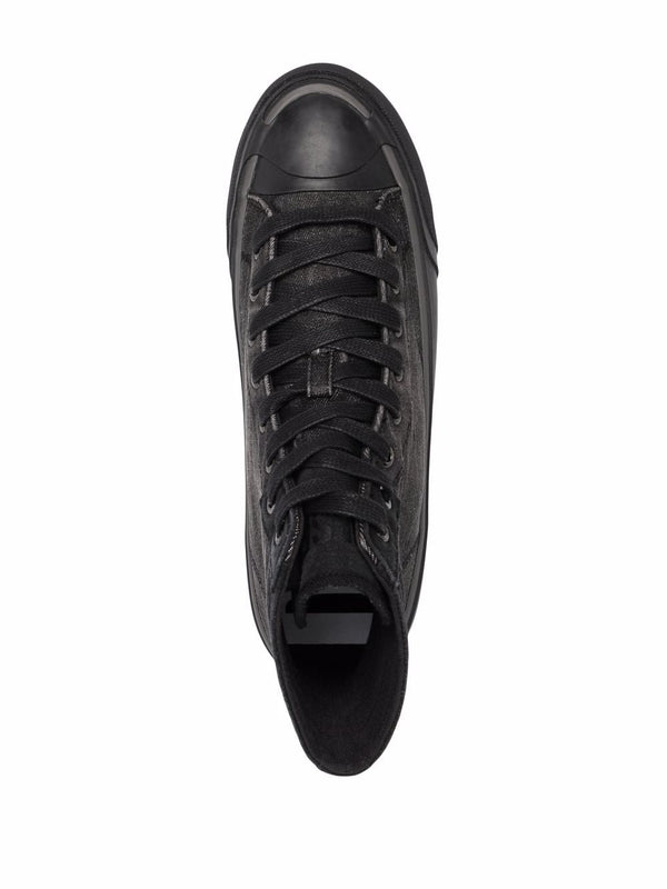 DIESEL HIGH-TOP LACE-UP TRAINERS