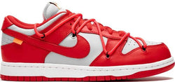 SB Dunk Low x OFF-WHITE 'University Red'