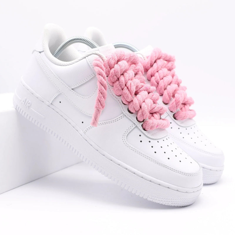 AIR FORCE 1 - Rope laces (pink)