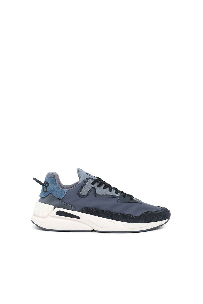 DIESEL UNLINED SNEAKERS IN MESH AND SUEDE