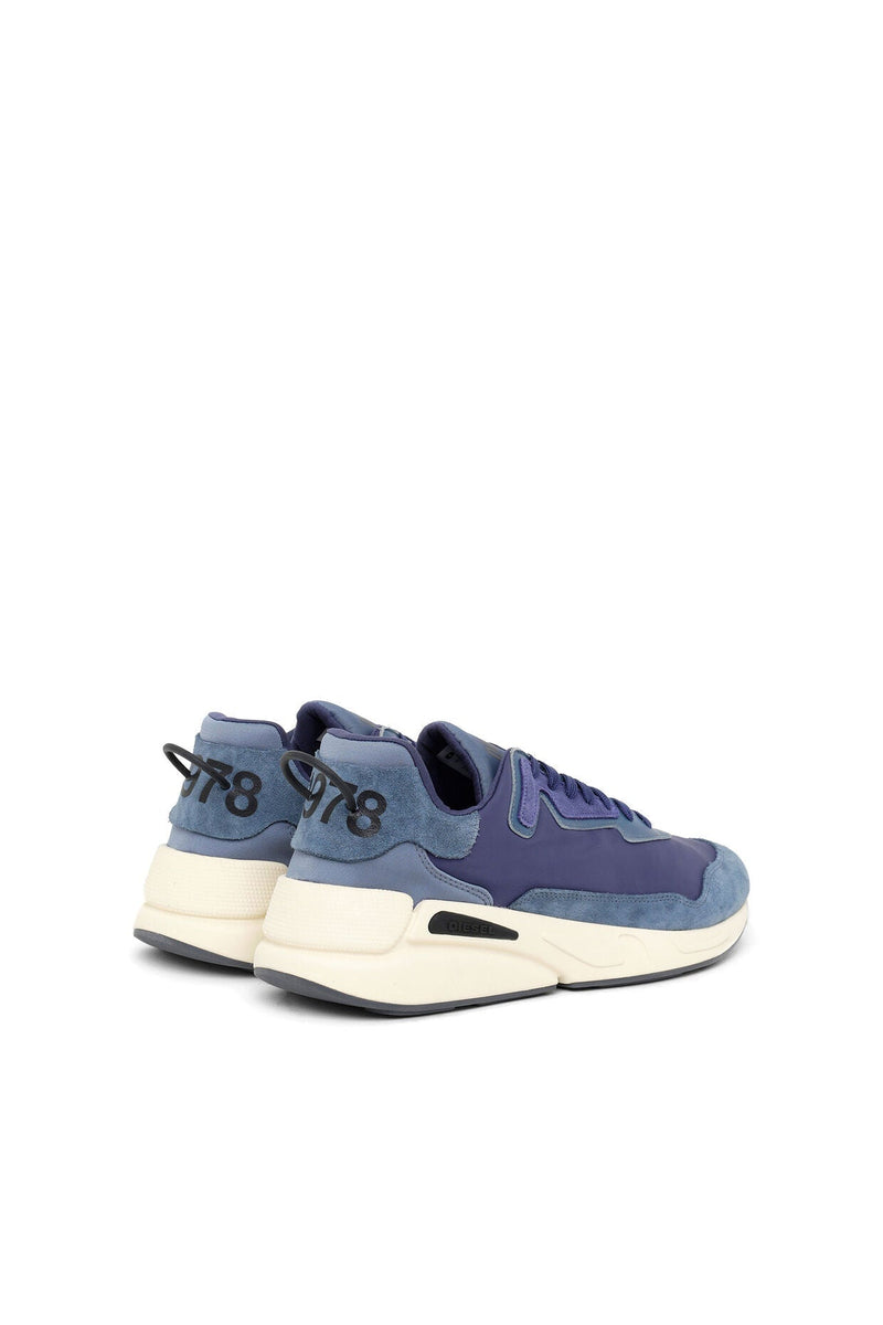 DIESEL UNLINED SNEAKERS IN MESH AND SUEDE