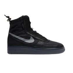 NIKE AIR FORCE 1 HIGH SHELL BLACK/DARK GREY